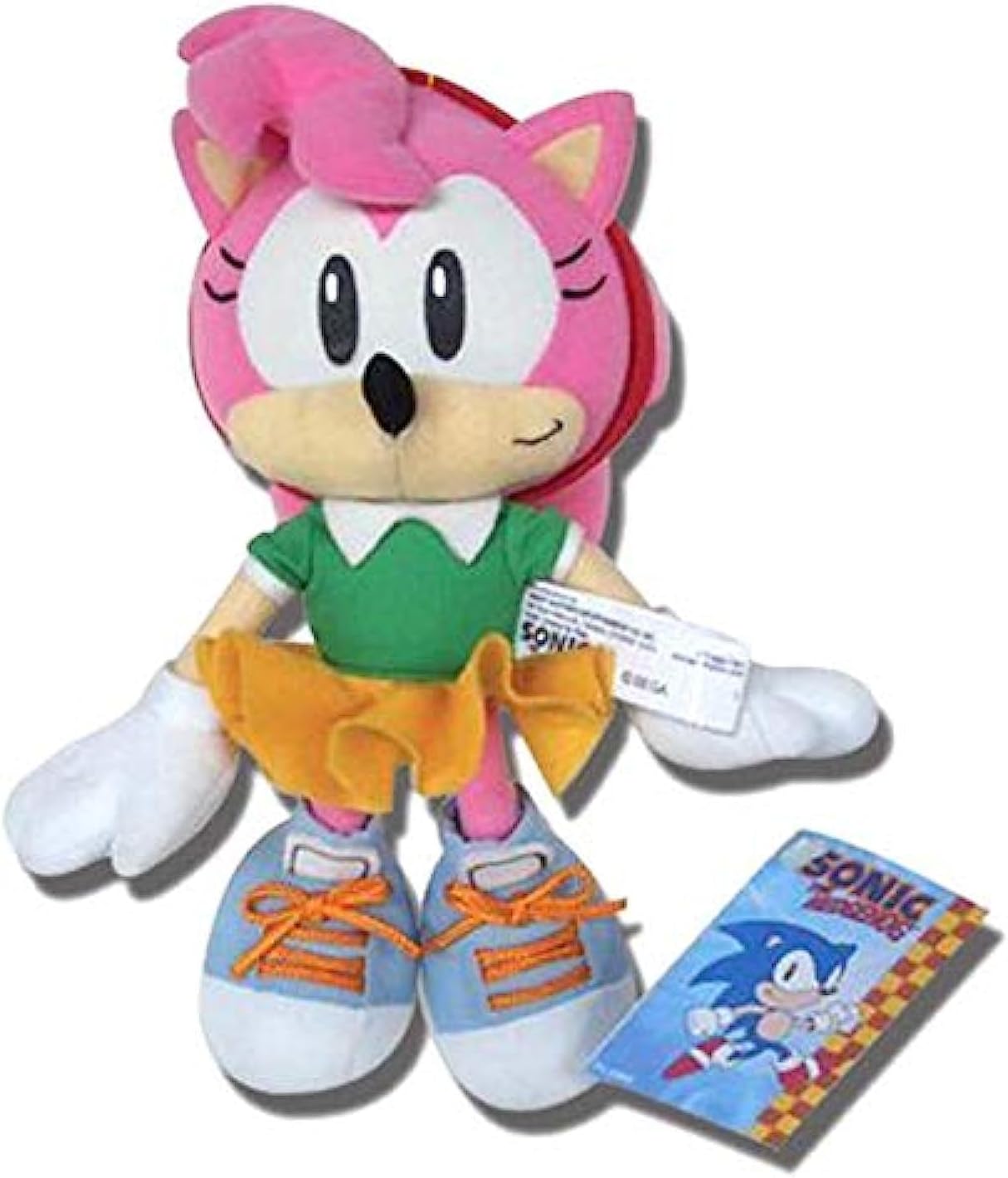 Great Eastern GE Sonic The Hedgehog Classic Amy Rose 9.5" Plush Jirachi's Wishes Great Eastern GE Sonic The Hedgehog Classic Amy Rose 9.5" Plush Jirachi's Wishes