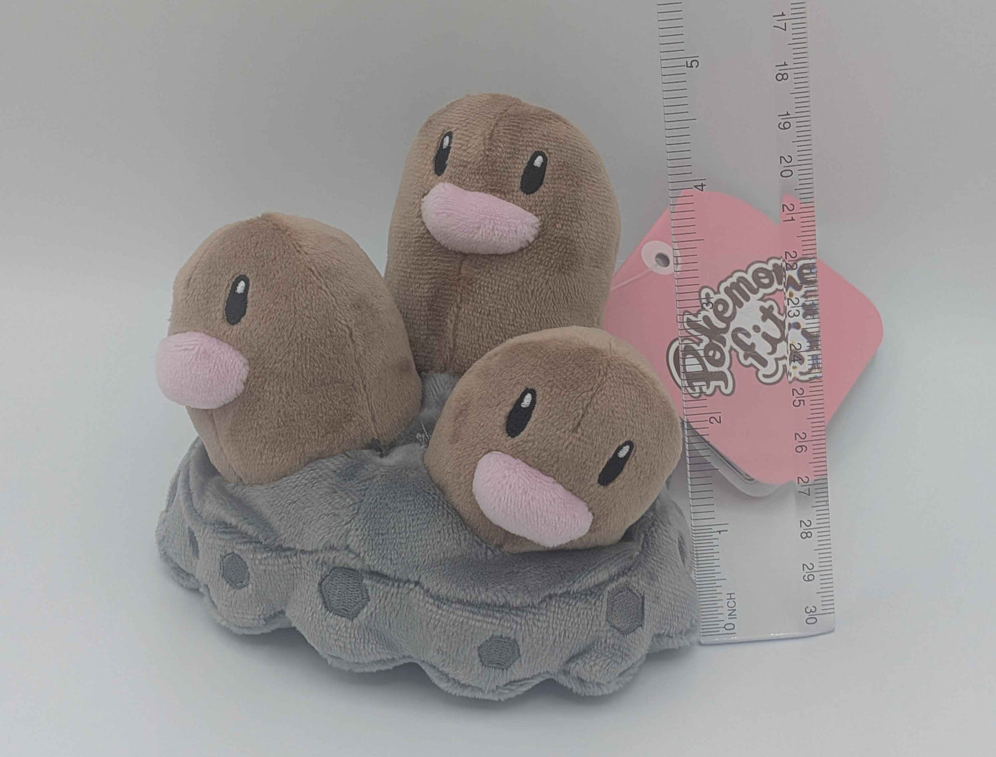 Pokemon Center Japan Pokemon Fit Dugtrio Plush