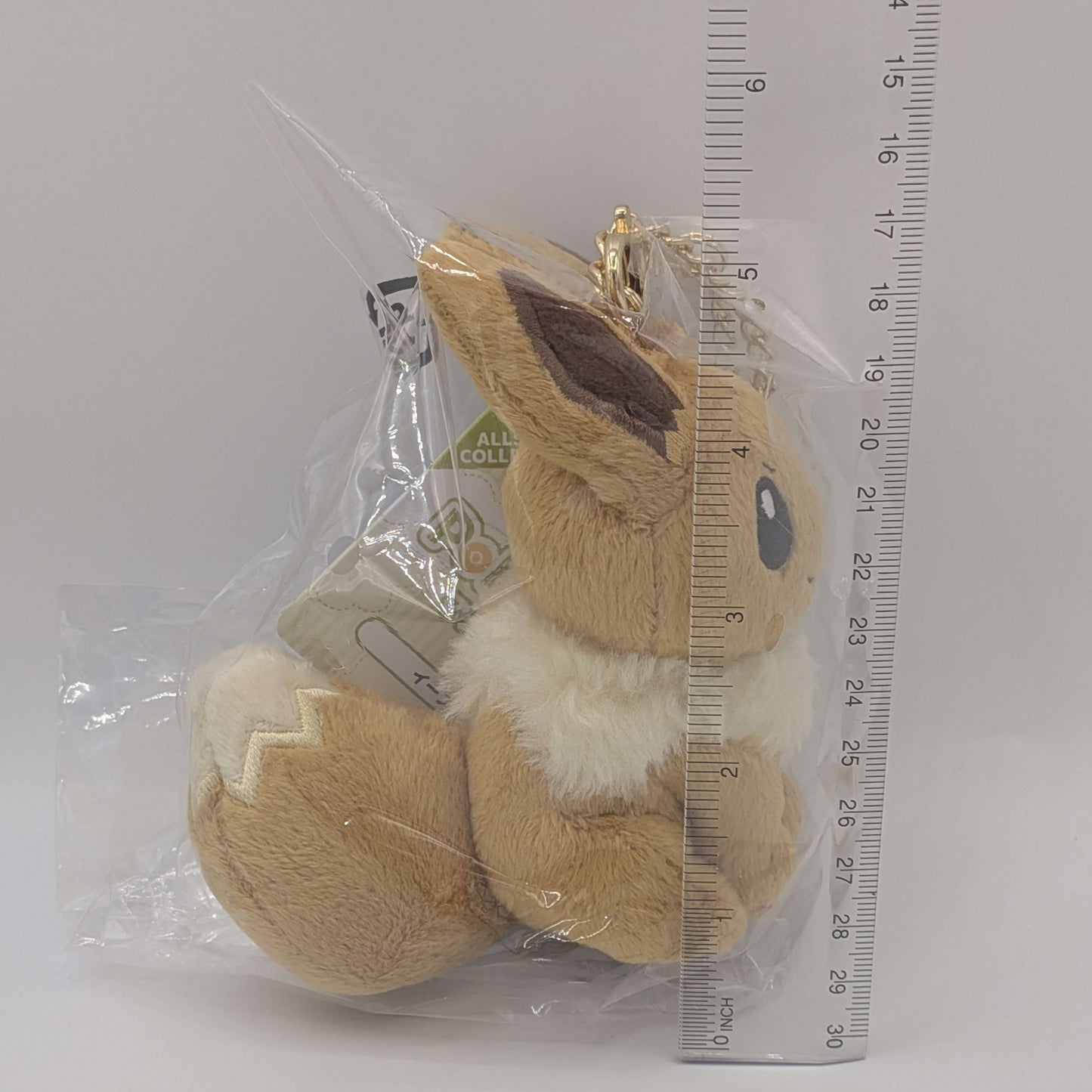 Pokemon Sanei All Stars Japan Eevee Keychain Mini Mascot Plush