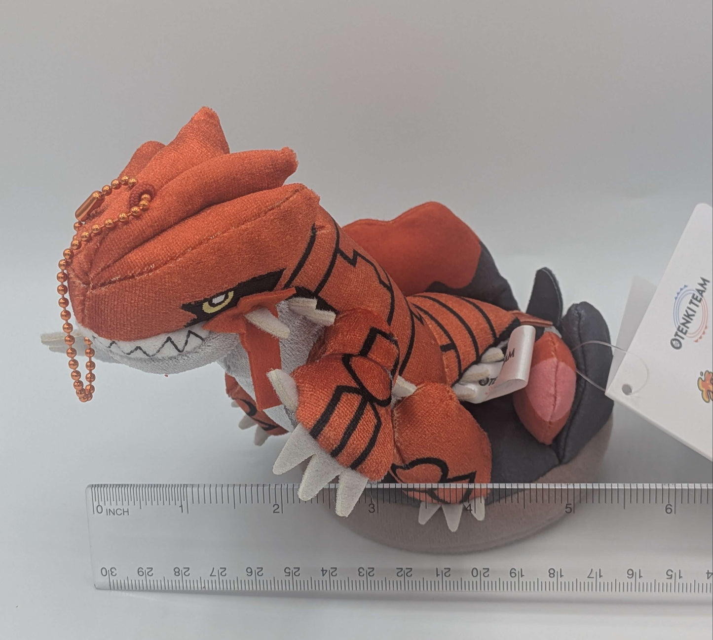 Pokemon Center Japan Otenki Team Groudon Magnet Mascot Plush