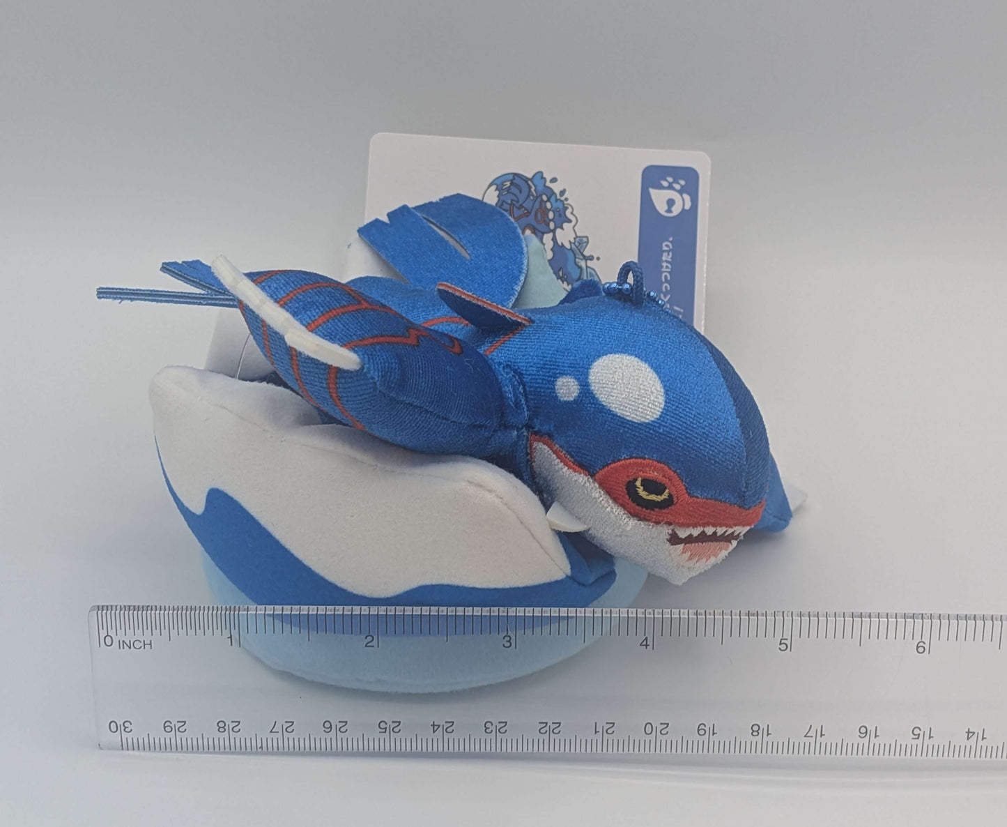 Pokemon Center Japan Otenki Team Kyogre Magnet Mascot Plush