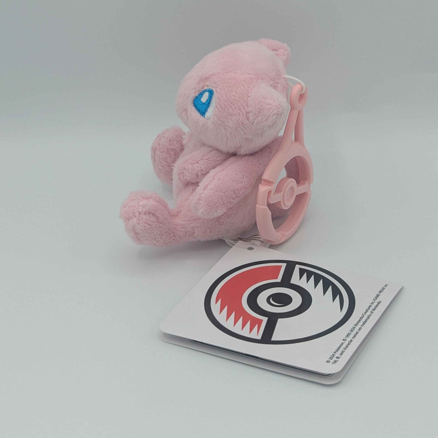Pokemon Center Japan Mew Carabiner Mini Mascot Plush