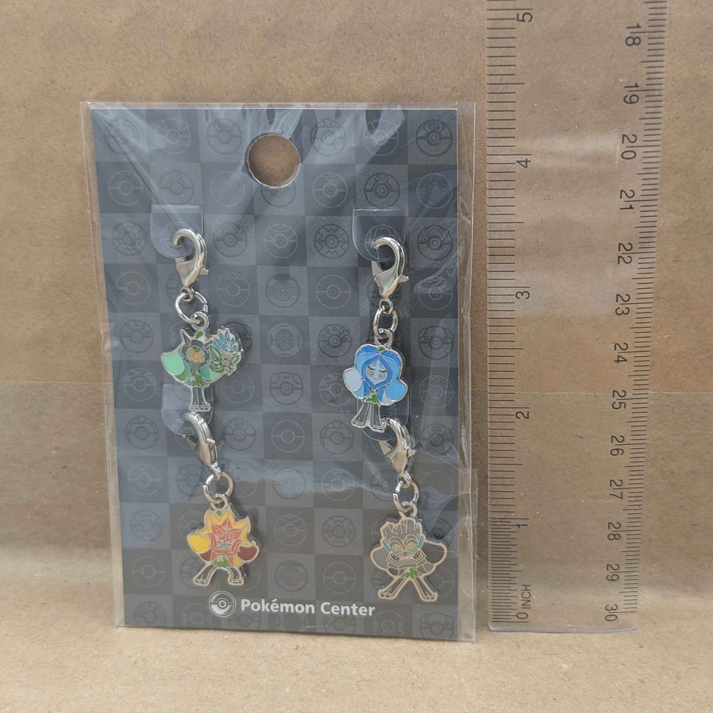 Pokemon Center Japan Ogerpon Mask Mini Charm Set