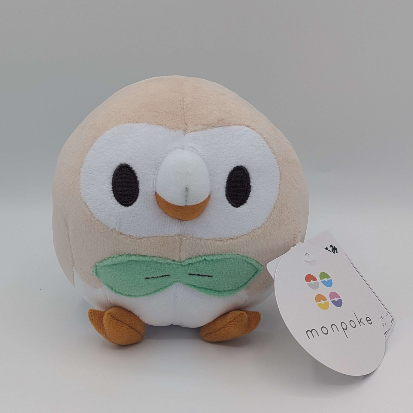 Pokemon Monpoke Japan Rowlet Washable Plush