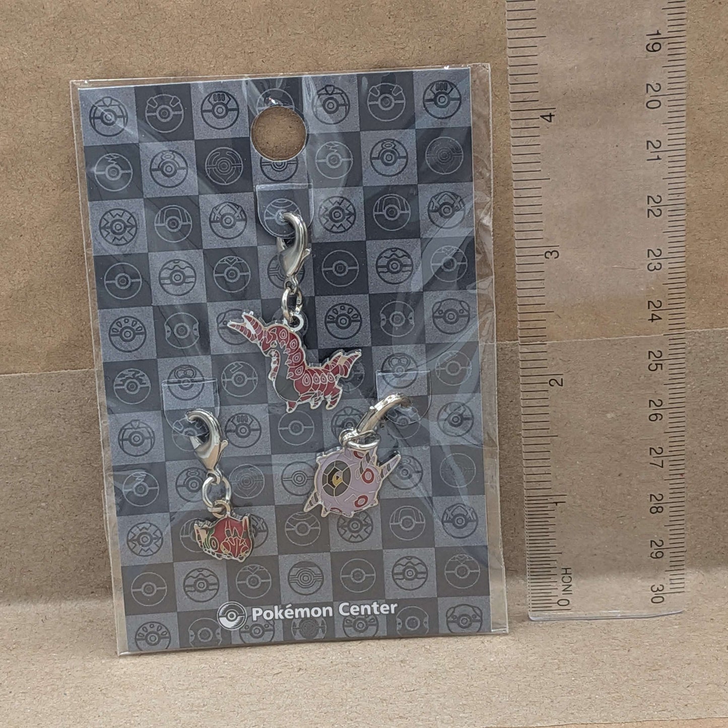 Pokemon Center Japan Venipede Whirlipede Scolipede Mini Charm Set