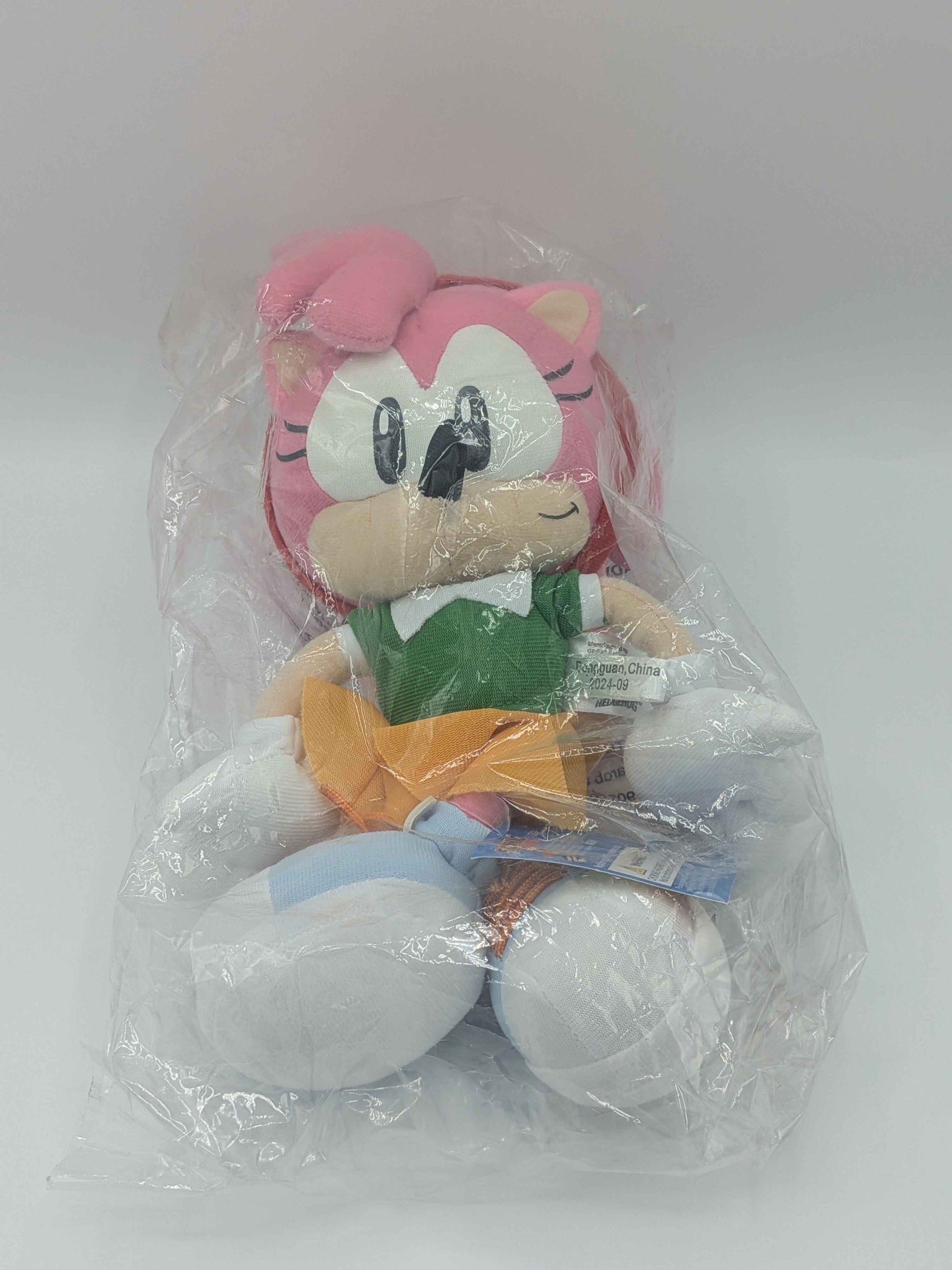 Great Eastern GE Sonic The Hedgehog Classic Amy Rose 9.5" Plush Jirachi's Wishes Great Eastern GE Sonic The Hedgehog Classic Amy Rose 9.5" Plush Jirachi's Wishes