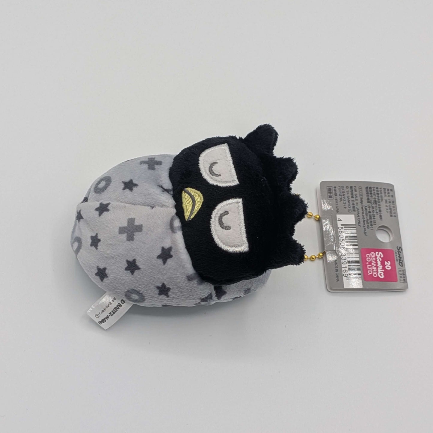 Sanrio Japan Hello Kitty Badtz-Maru Sleeping Swaddle Mini Mascot Plush