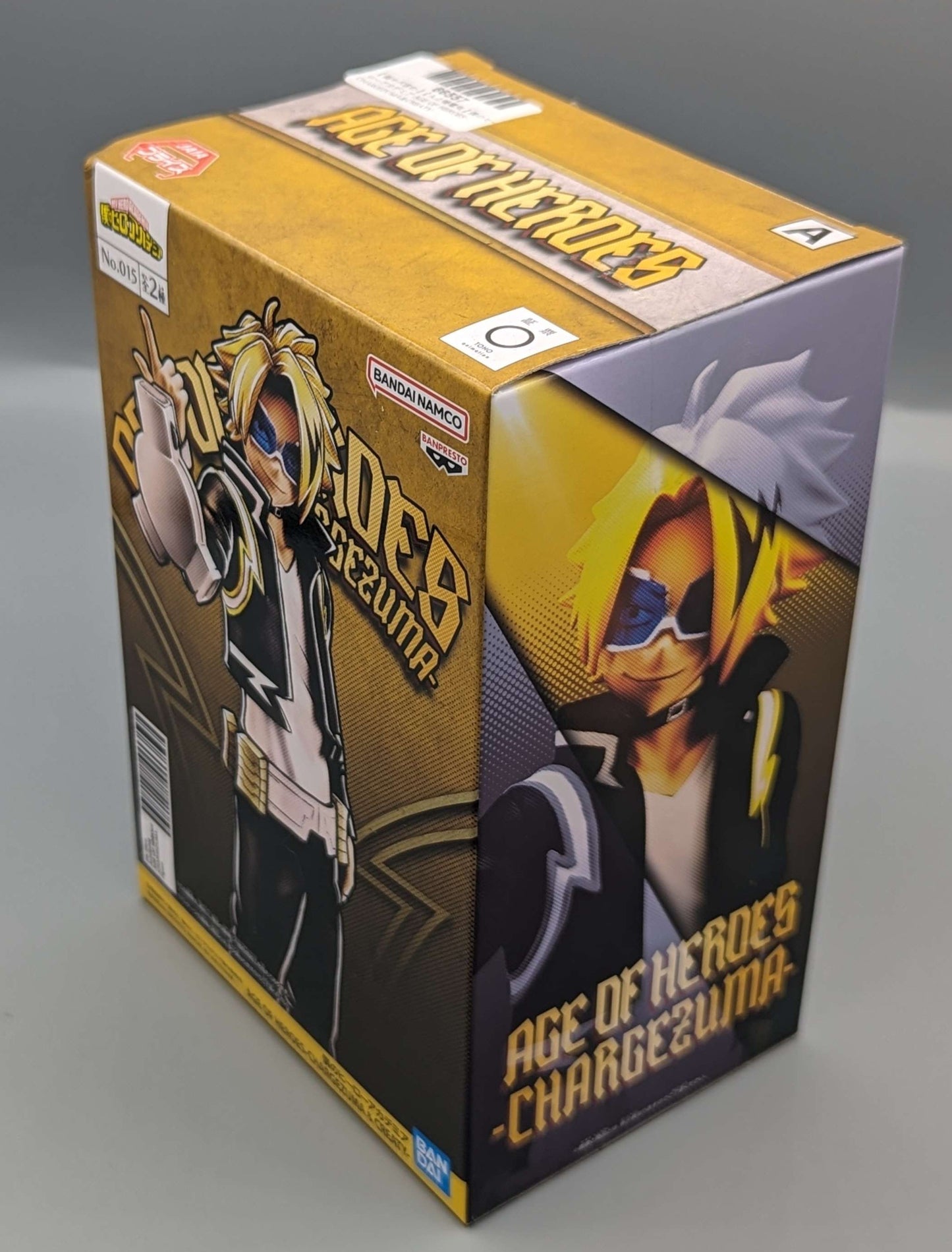 Anime My Hero Academia Banpresto Bandai Denki Kaminari Chargezuma Age of Heroes Figure