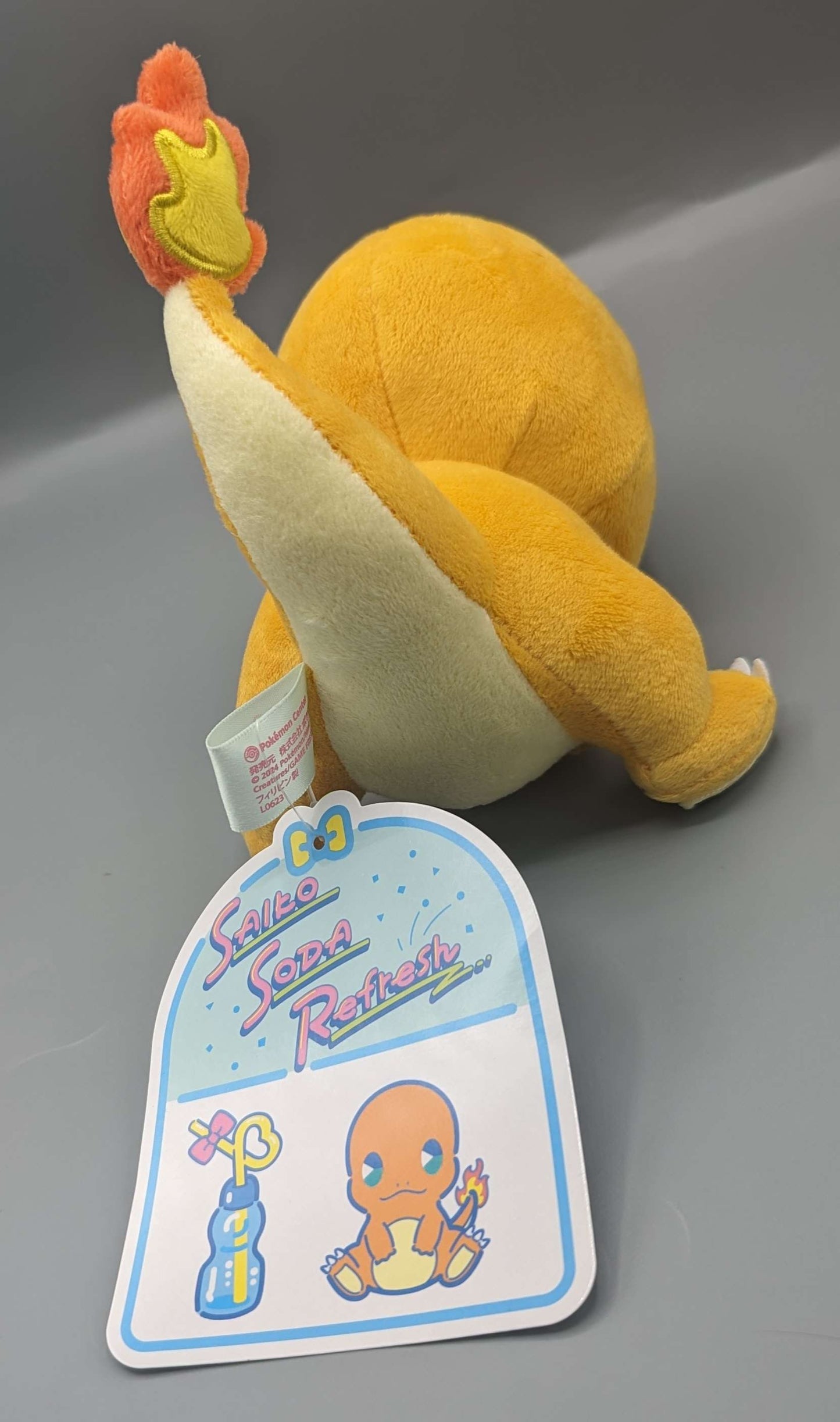 Pokemon Center Japan Saiko Soda Charmander Plush