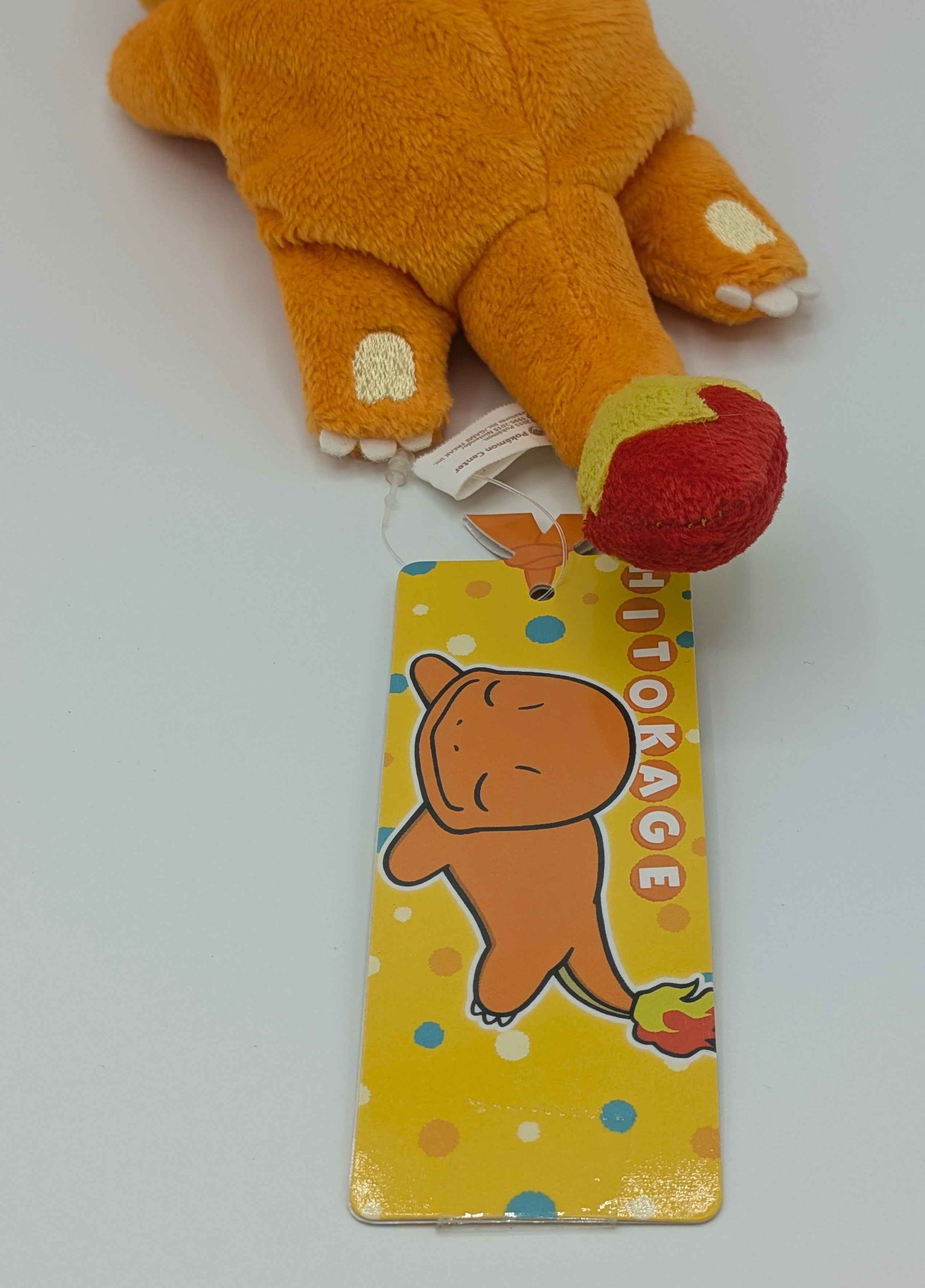 Plush toy of Charmander from Pokemon Center