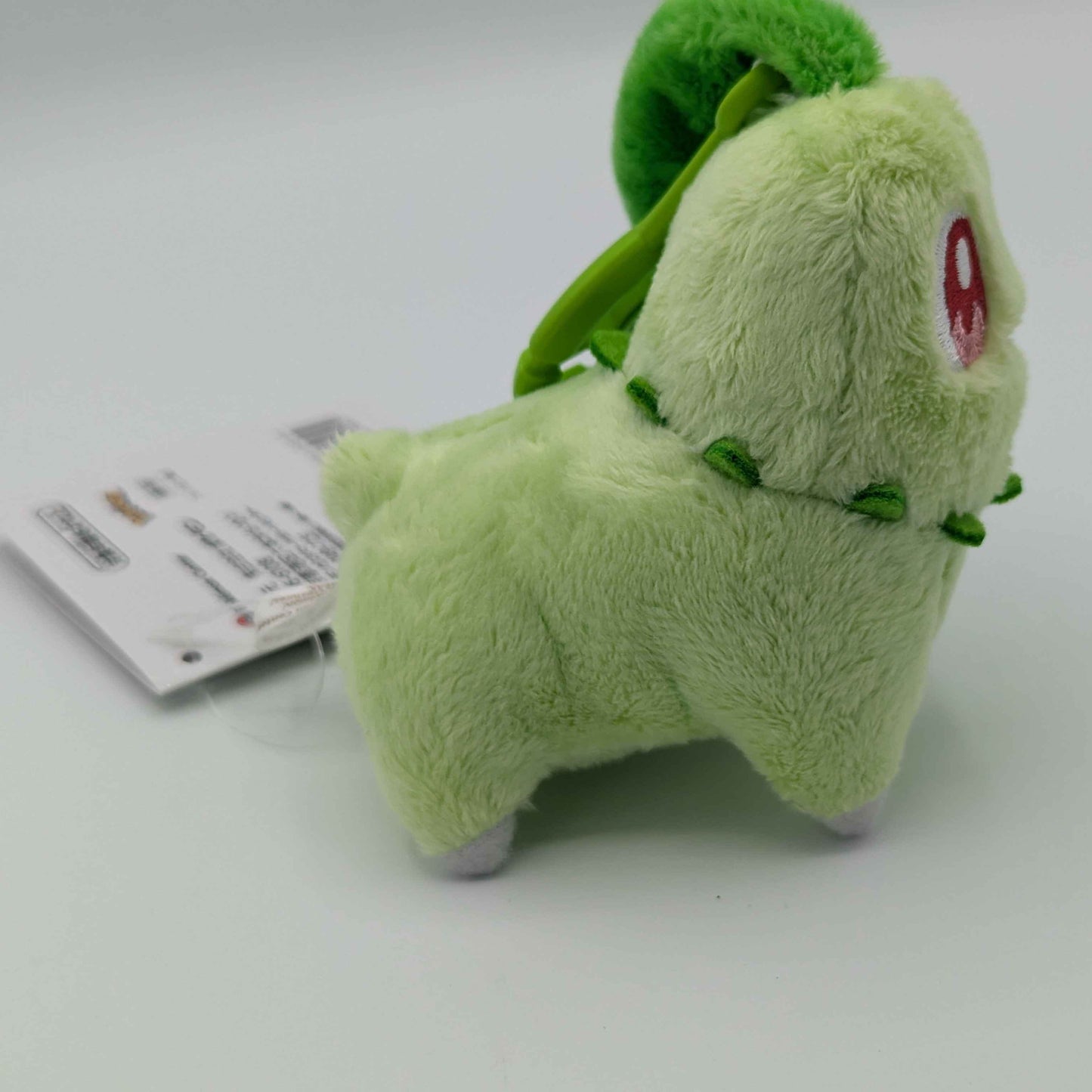 Pokemon Center Japan Chikorita Carabiner Mini Mascot Plush