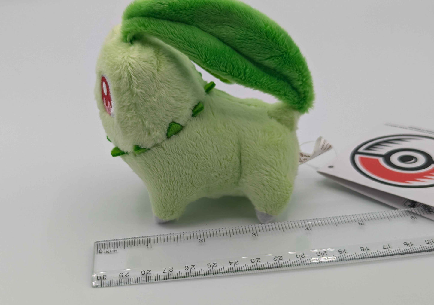 Pokemon Center Japan Chikorita Carabiner Mini Mascot Plush