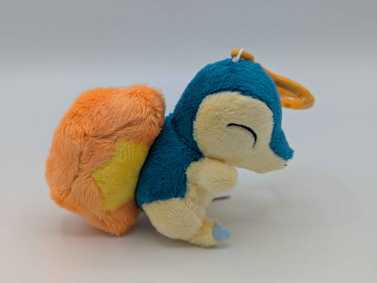 Pokemon Center Japan Cyndaquil Carabiner Mini Mascot Plush