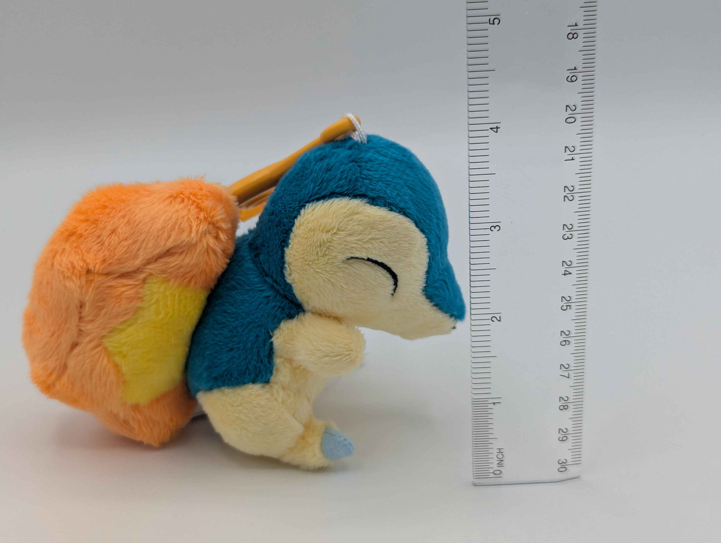 Pokemon Center Japan Cyndaquil Carabiner Mini Mascot Plush