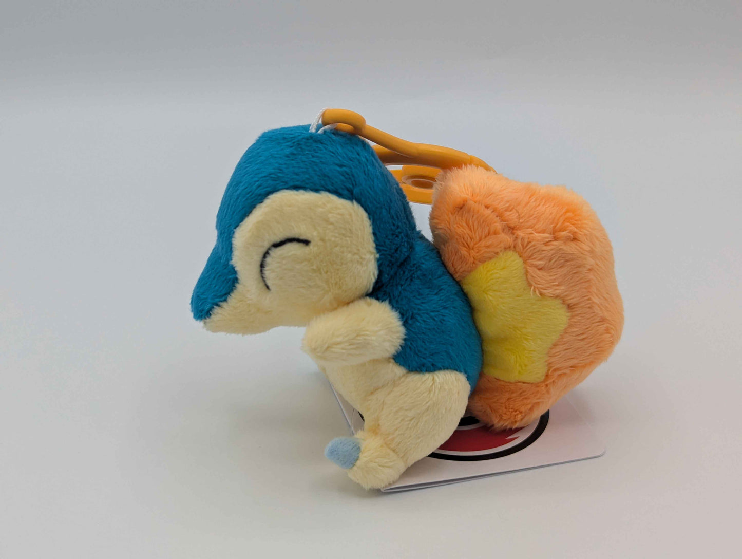 Pokemon Center Japan Cyndaquil Carabiner Mini Mascot Plush