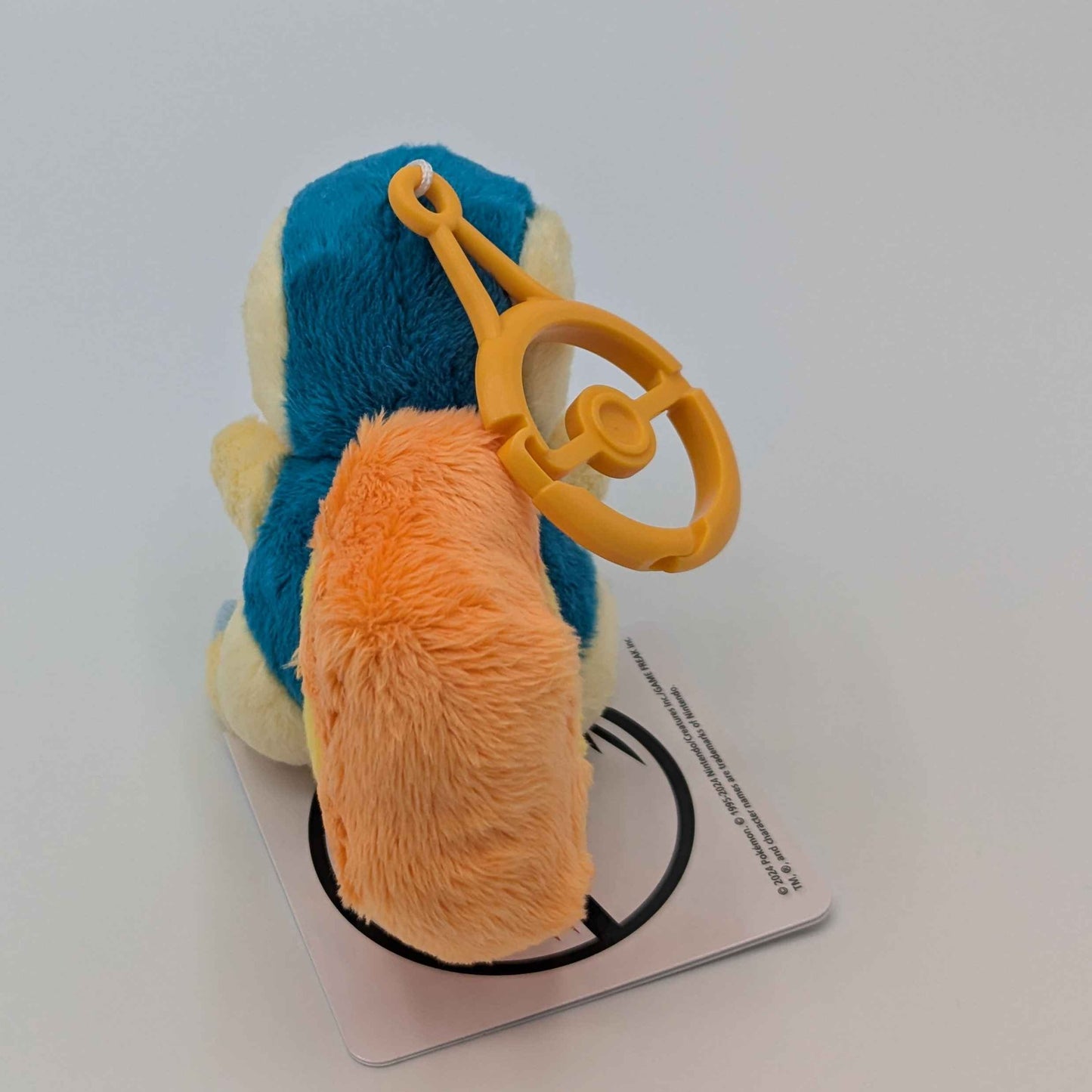 Pokemon Center Japan Cyndaquil Carabiner Mini Mascot Plush