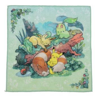 Pokemon Center Forest Hand Towel