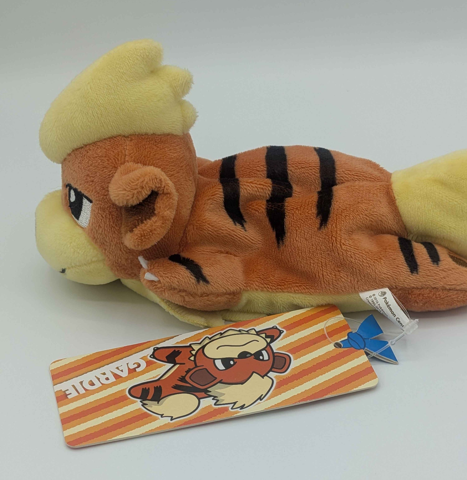 Plush toy of the Pokemon Center Growlithe