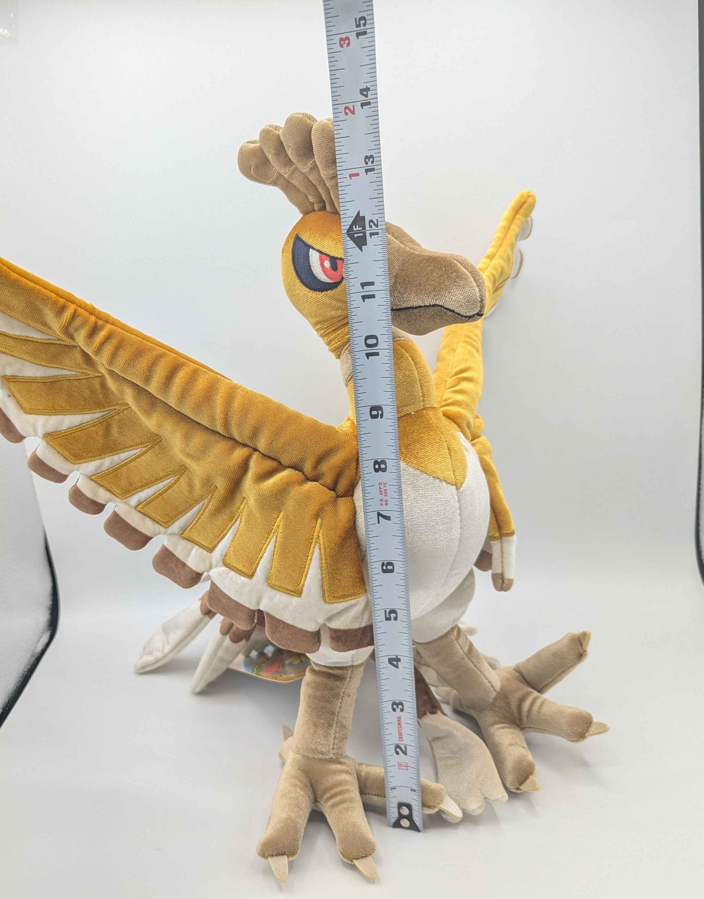 Pokemon Center Japan Gold and Silver 25th Anniversary Ho-Oh Plush