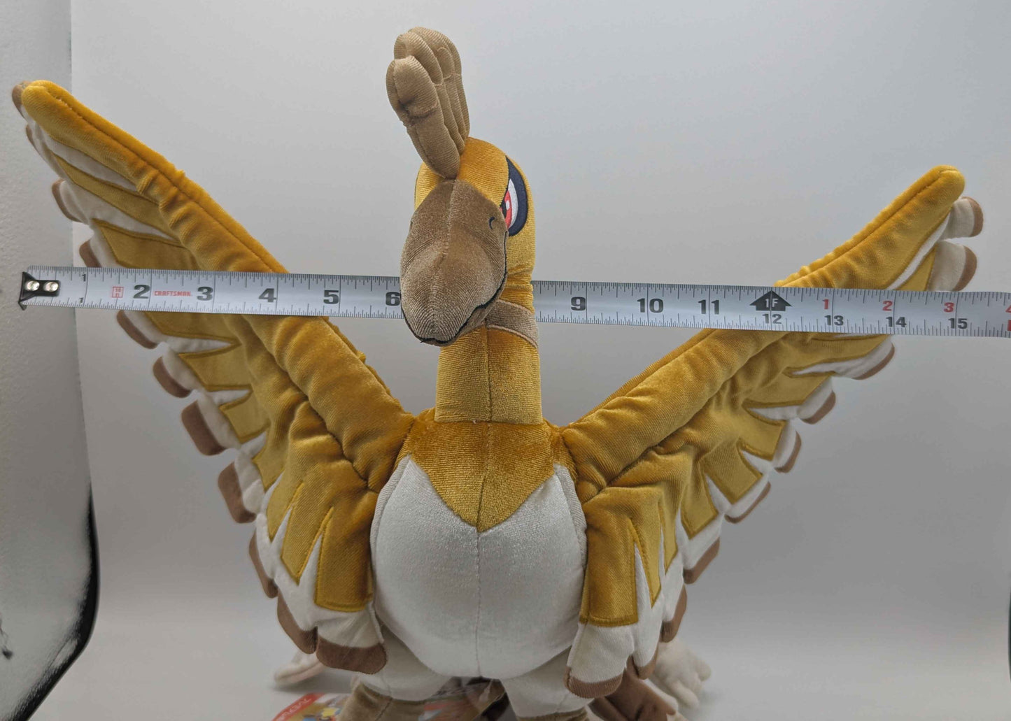 Pokemon Center Japan Gold and Silver 25th Anniversary Ho-Oh Plush