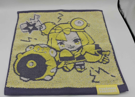 Pokemon Center Trainers Iono Bellibolt Yellow Hand Towel