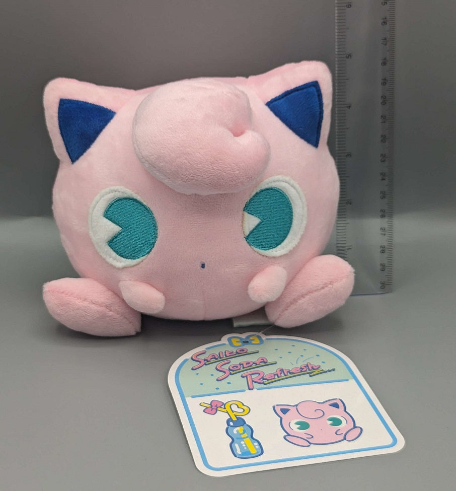 Pokemon Center Japan Saiko Soda Jigglypuff Plush