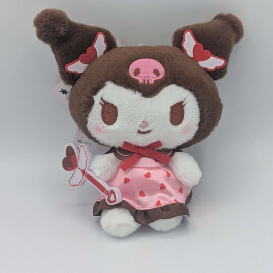 Sanrio Japan Hello Kitty Kuromi Magical Heart Mascot Plush