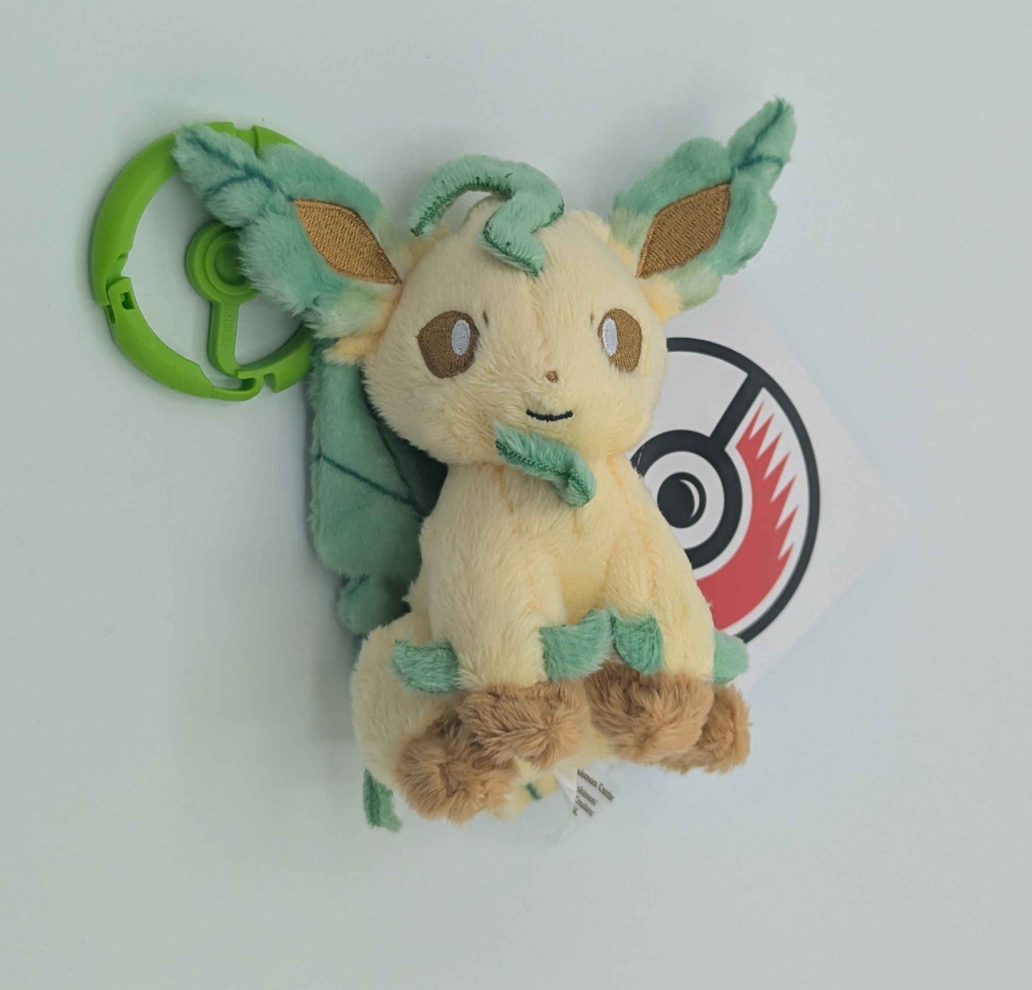 Pokemon Center Japan Leafeon Carabiner Mini Mascot Plush