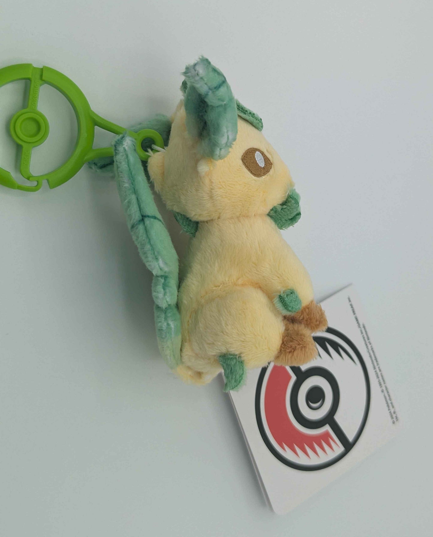 Pokemon Center Japan Leafeon Carabiner Mini Mascot Plush