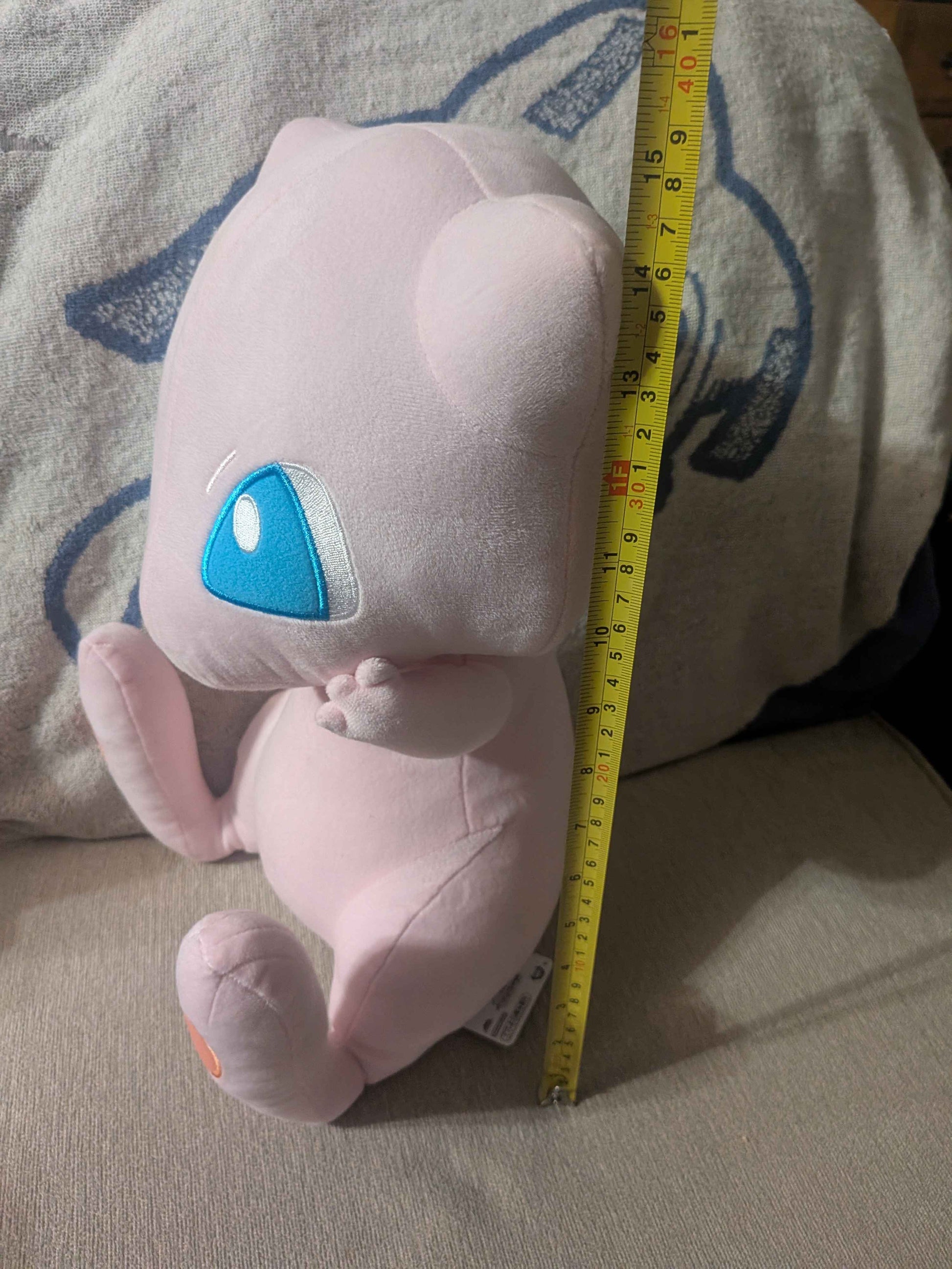 Plush toy of Mew from Pokémon 