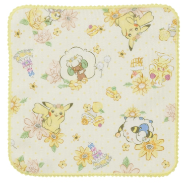 Pokemon Center Japan Pikachu Yellow Hand Towel