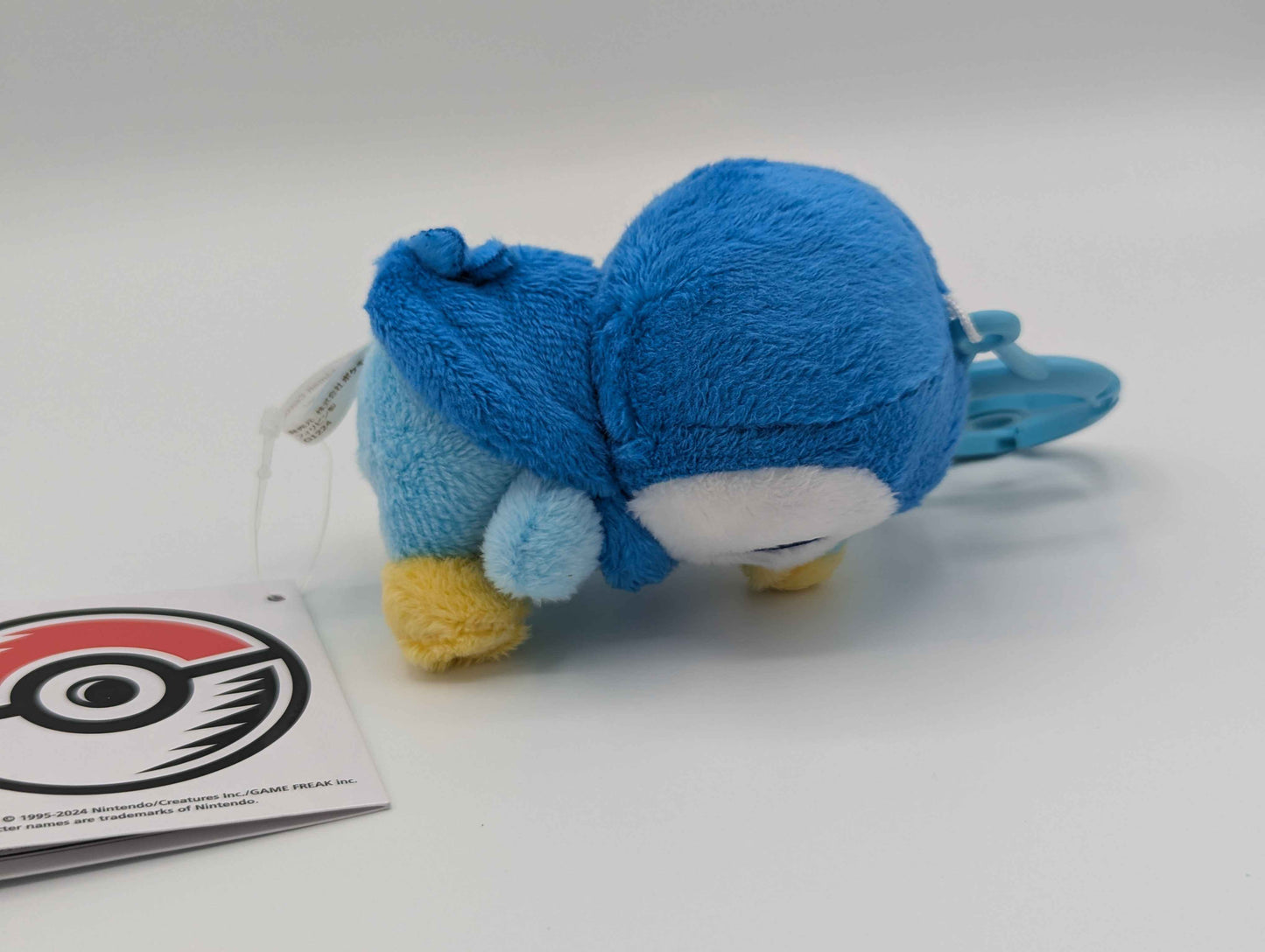 Pokemon Center Japan Piplup Carabiner Mini Mascot Plush