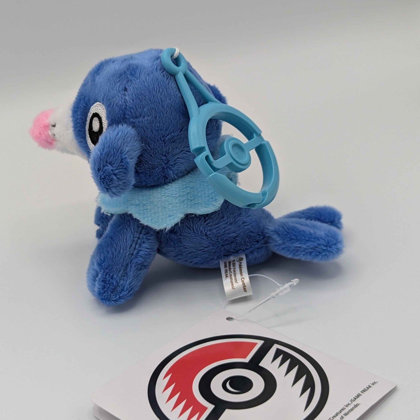 Pokemon Center Japan Popplio Carabiner Mini Mascot Plush