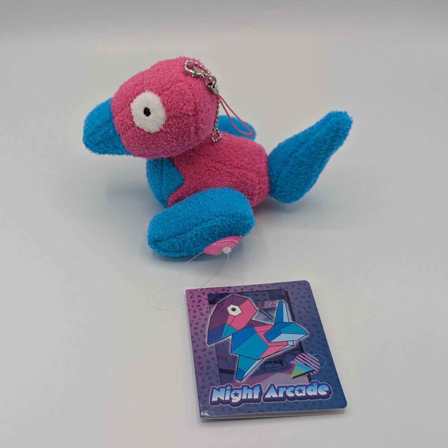 Pokemon Center Japan Night Arcade Porygon Mascot Plush