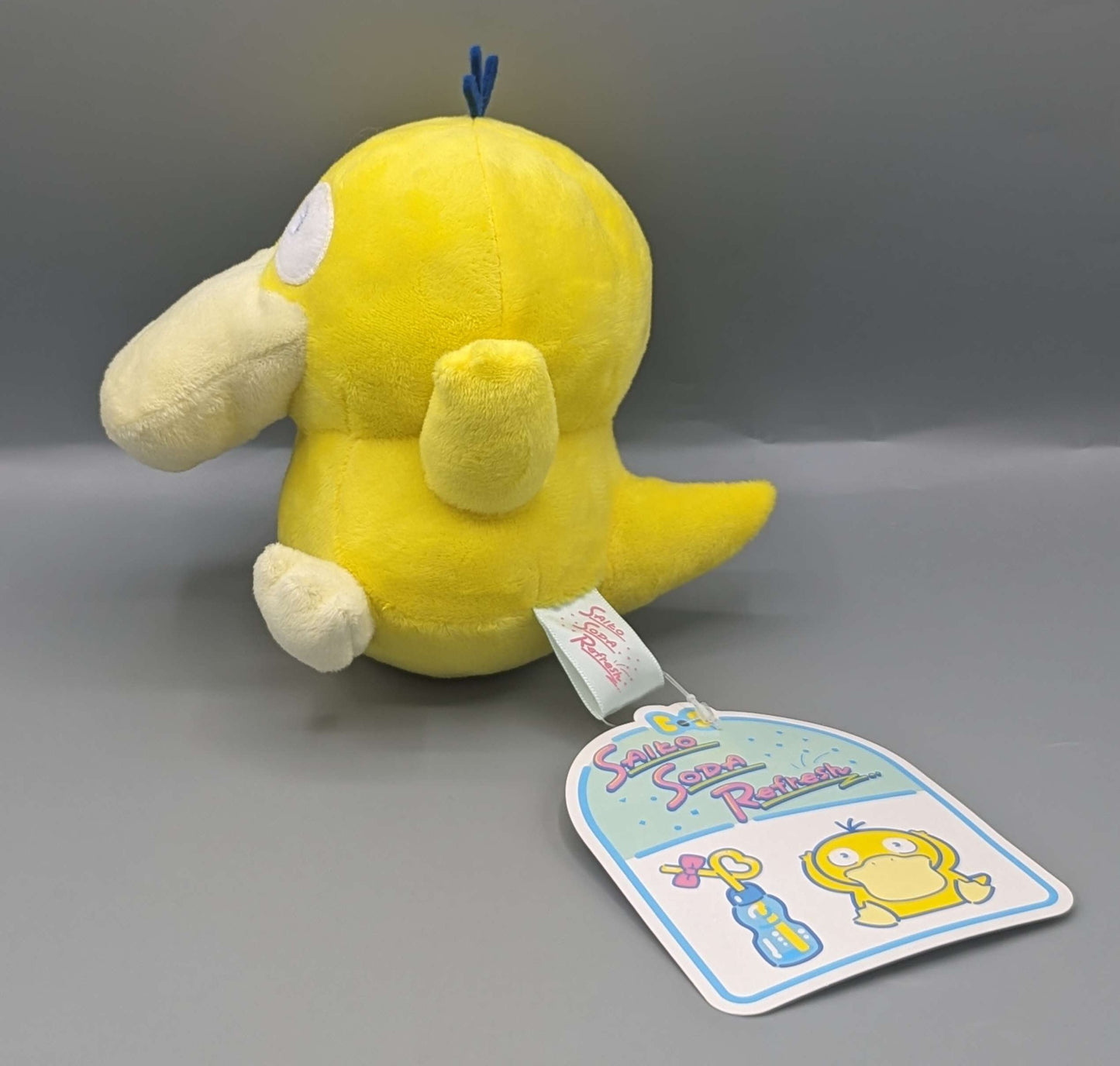 Pokemon Center Japan Saiko Soda Psyduck Plush