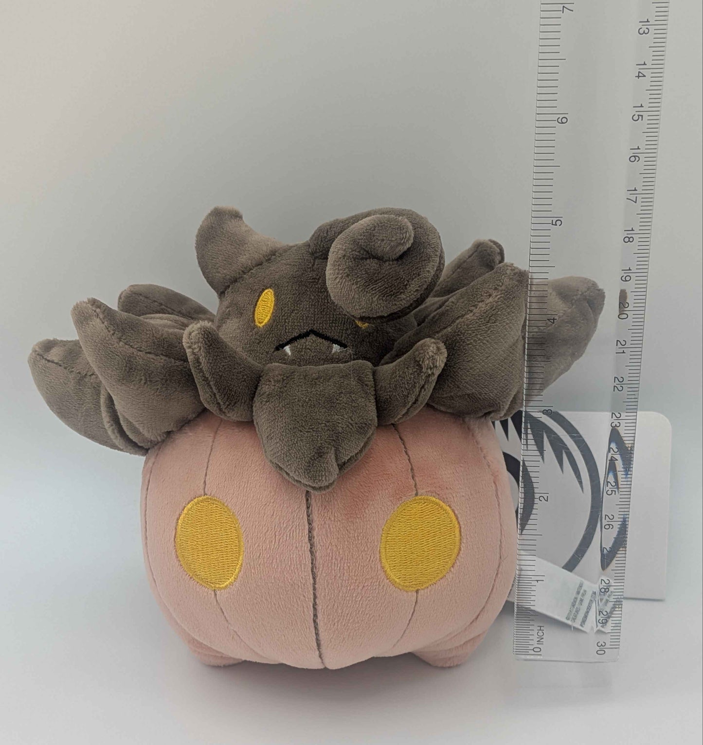Plush toy of the Pokemon Pumpkaboo