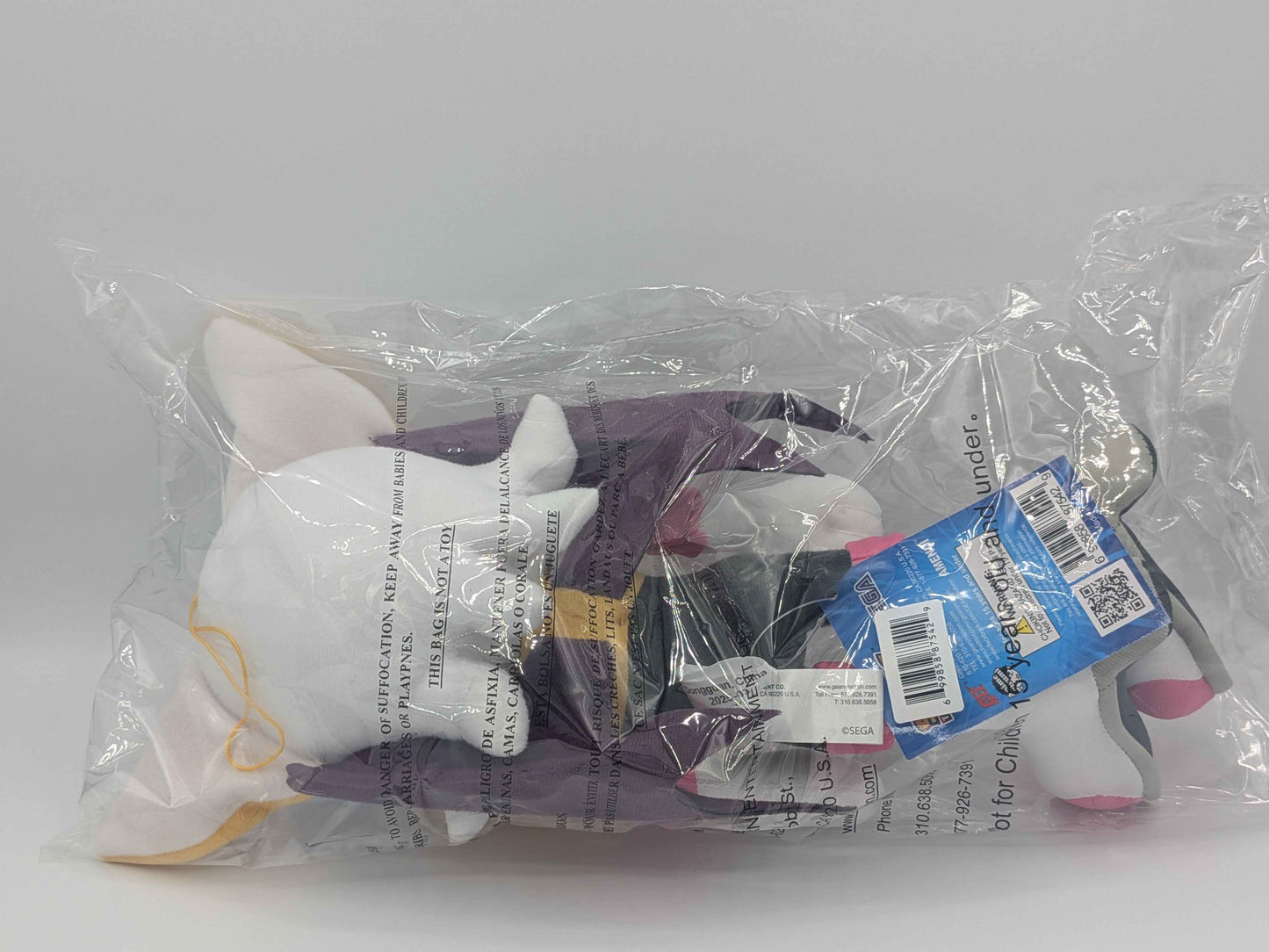 Great Eastern GE Sonic The Hedgehog Rogue the Bat 11" Plush