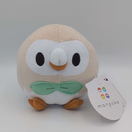 Pokemon Monpoke Japan Rowlet Washable Plush