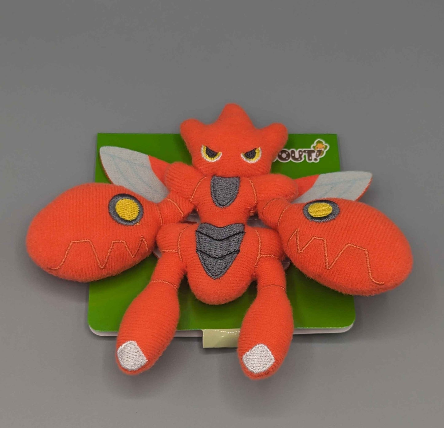 Pokemon Center Bug Out Scizor Mini Plush Pin