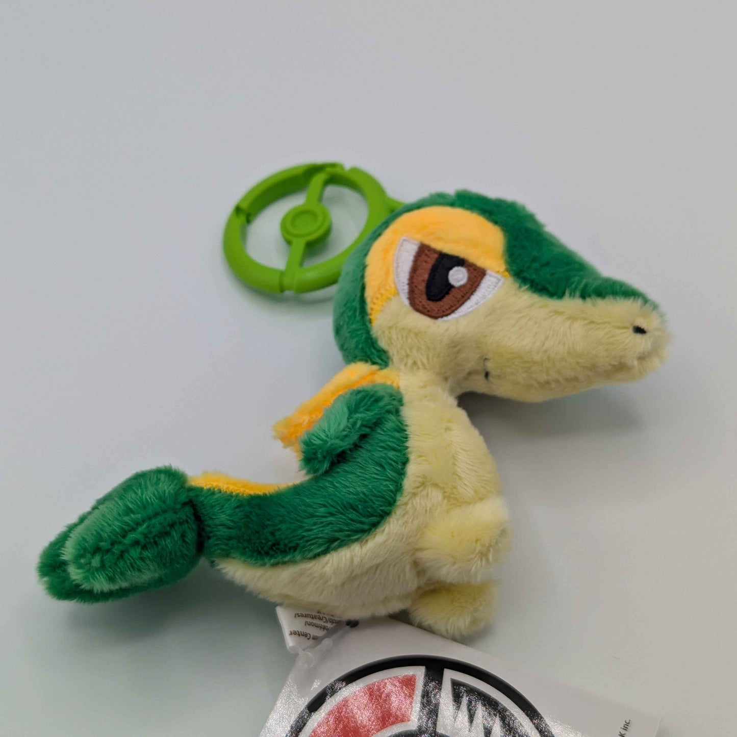 Pokemon Center Japan Snivy Carabiner Mini Mascot Plush