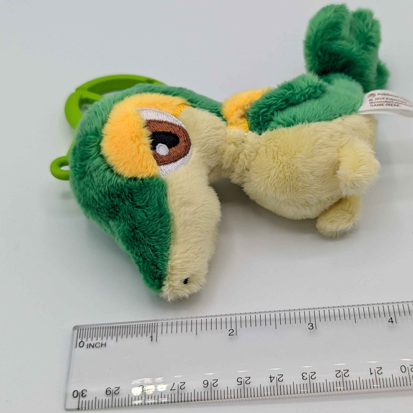 Pokemon Center Japan Snivy Carabiner Mini Mascot Plush