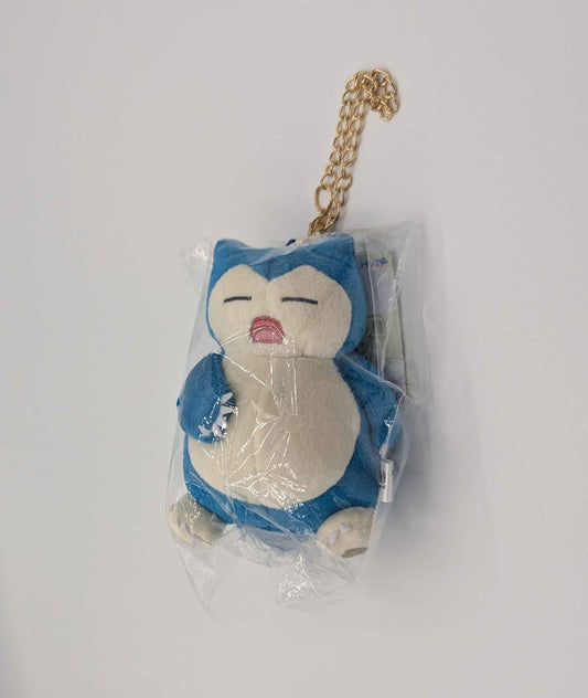 Pokemon Sanei All Stars Japan Snorlax Keychain Mini Mascot Plush