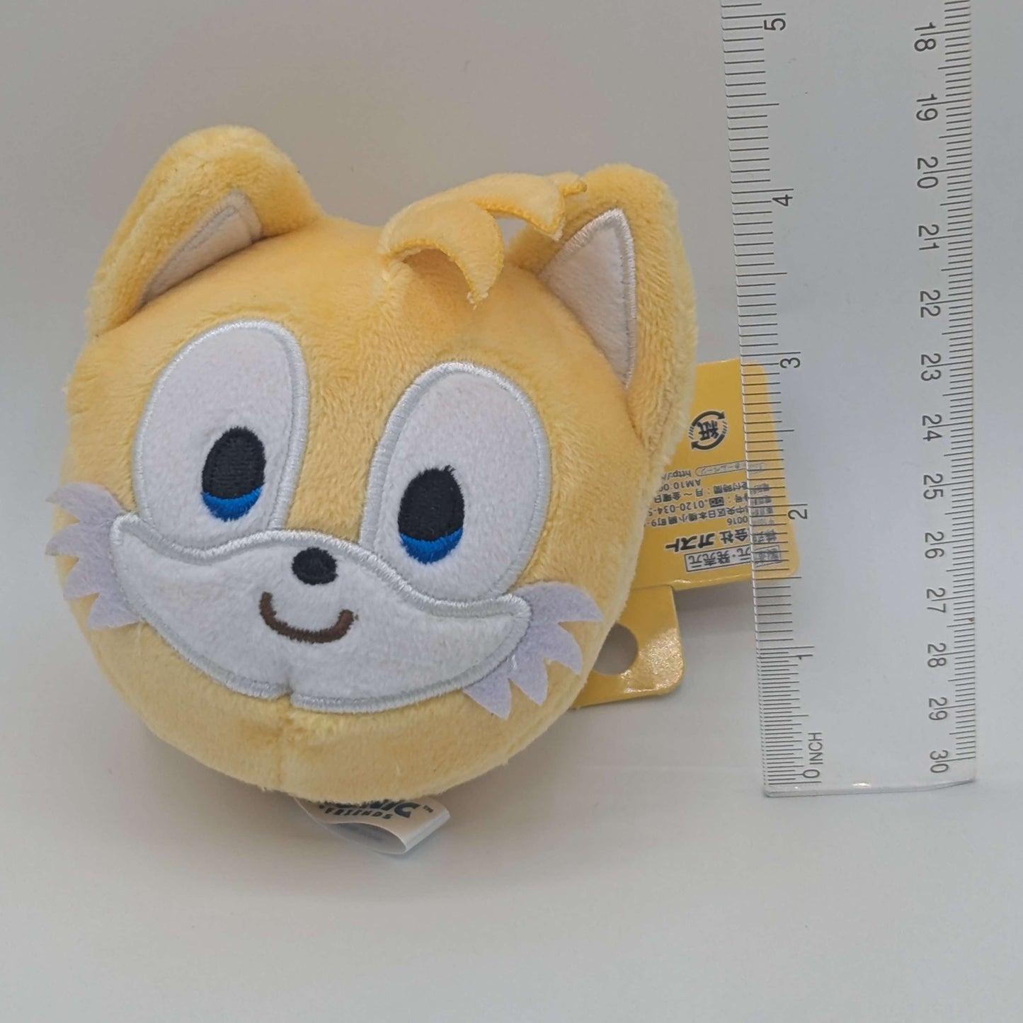 Sonic the Hedgehog Sega Japan Tails Mini Squish Ball Mascot Plush