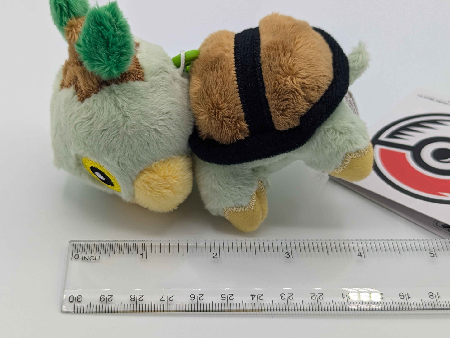 Pokemon Center Japan Turtwig Carabiner Mini Mascot Plush