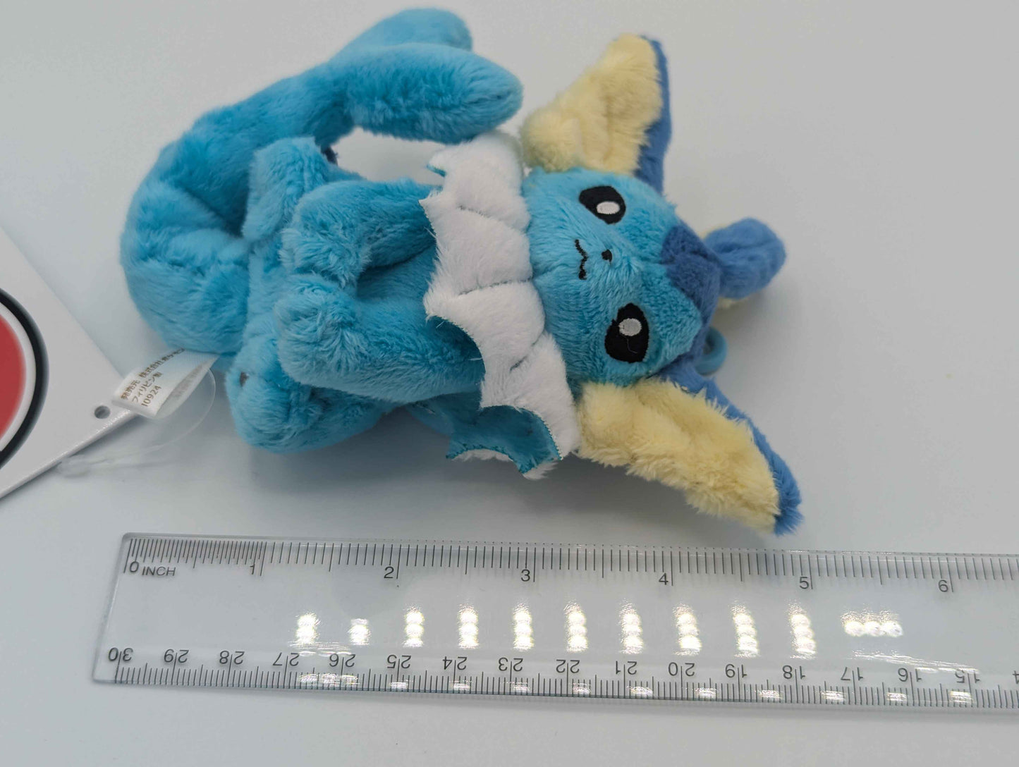 Pokemon Center Japan Vaporeon Carabiner Mini Mascot Plush